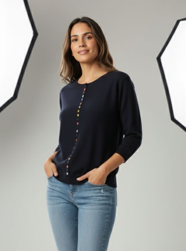 The Rib-Knit Henley Top