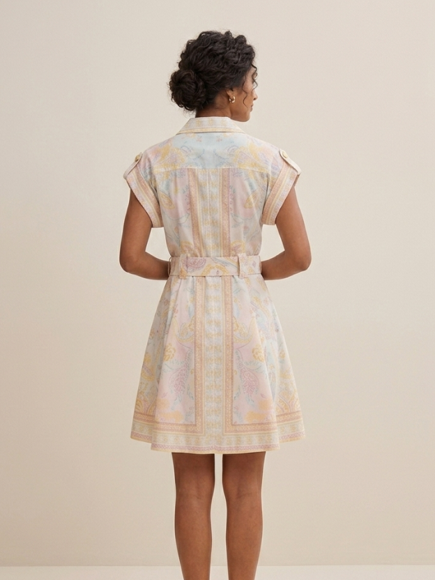 Ethereal Grace Fit & Flare Dress