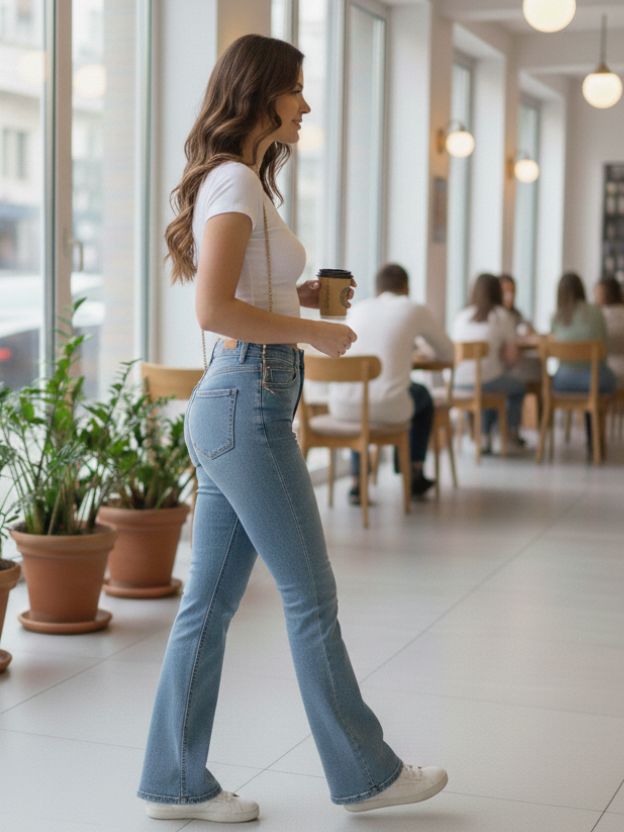 Classic Fitted Crop Tee – Everyday Essential
