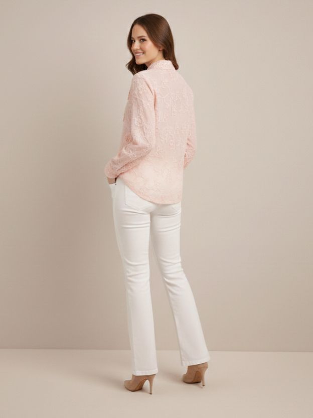 Elegant Textured Statement Shirt