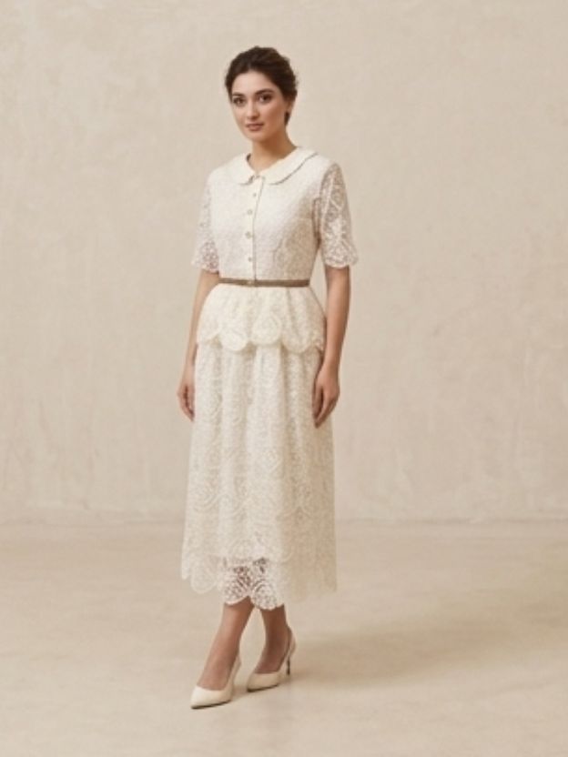 Feminine Fit Skirt & Top Set