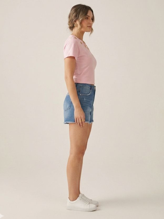 Inseam Cotton Chino Shorts – Classic Fit