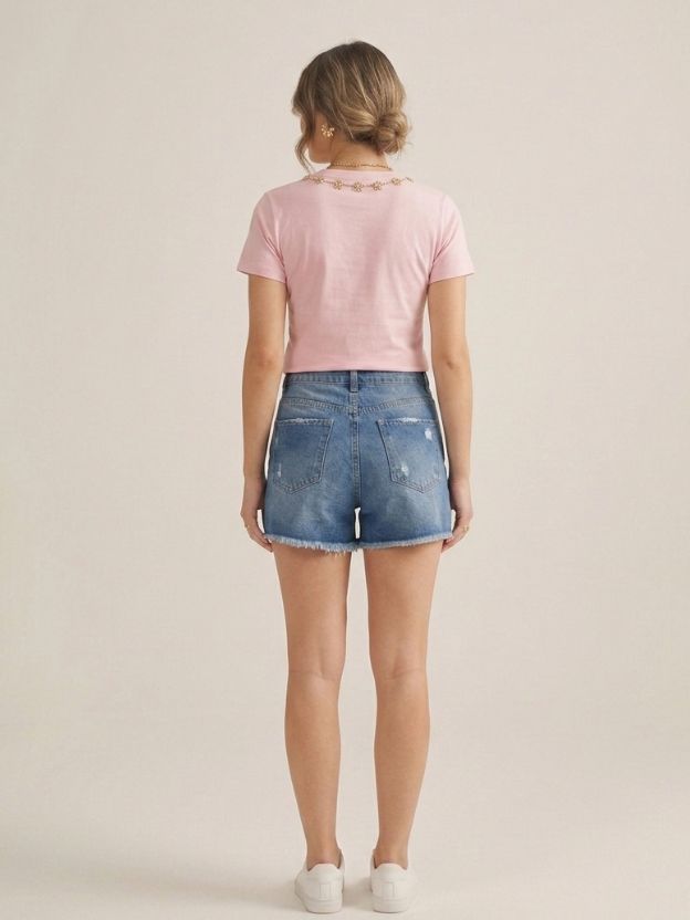 Inseam Cotton Chino Shorts – Classic Fit