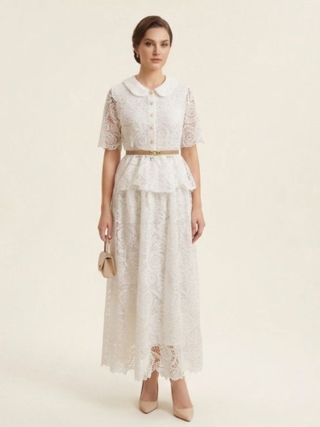 Feminine Fit Skirt & Top Set