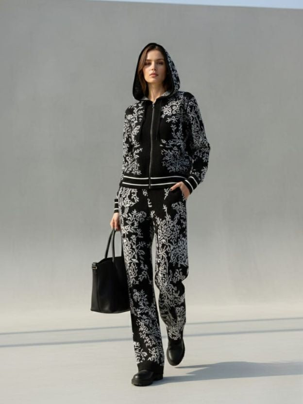 Designer Patterned Lounge Co-Ord