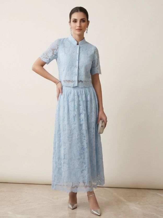 Elegant Skirt Relaxed & Top Skirt-top