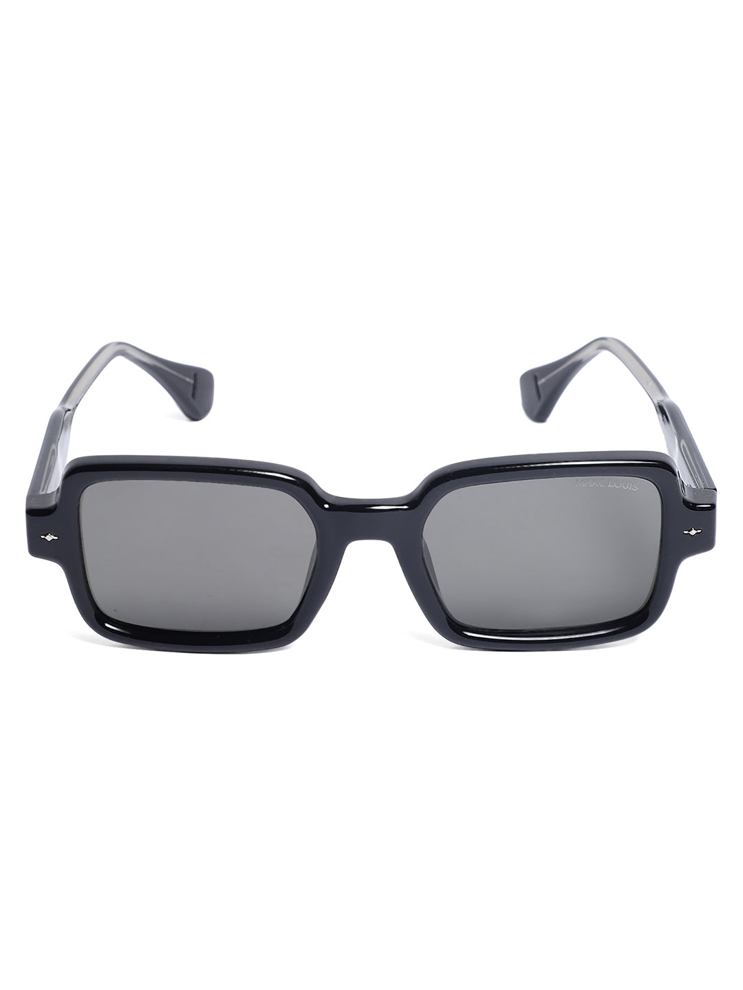 Unisex Square Sunglasses with UV Protected Lens ML 669803 C01 Black SG
