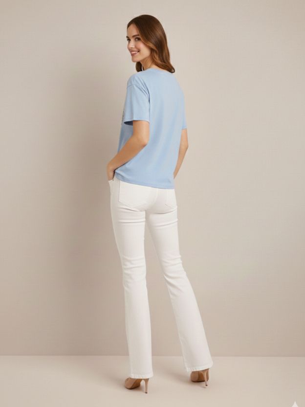 Elegant Botanical Graphic Everyday T-Shirt