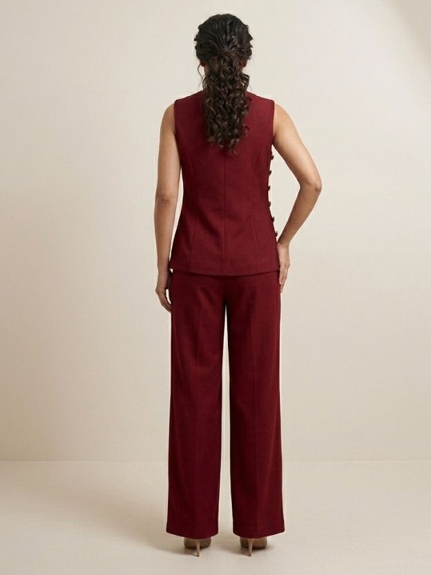Crimson Muse Tailored Co-Ord Set