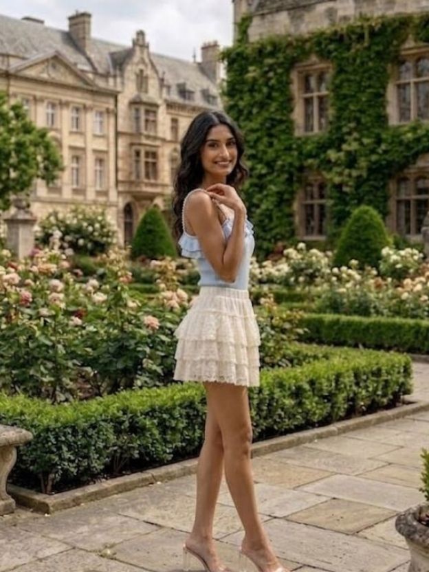 Velvet Charm Ruched Mini Skirt