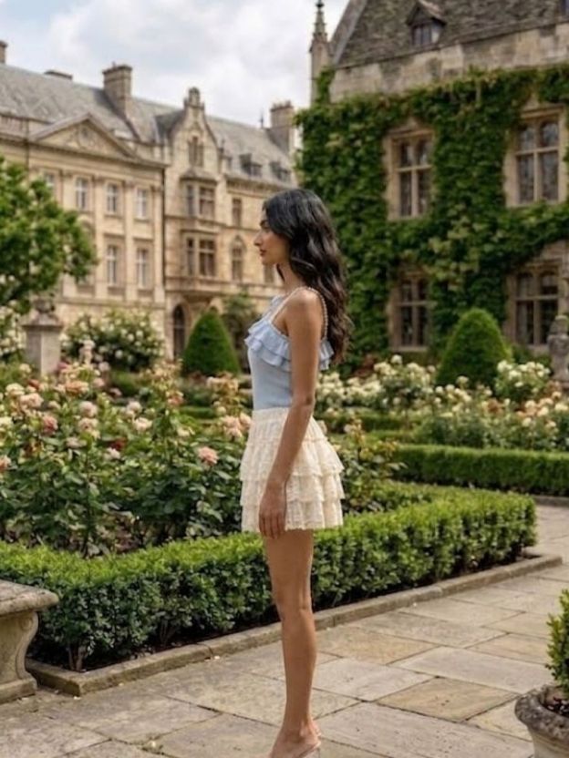 Velvet Charm Ruched Mini Skirt
