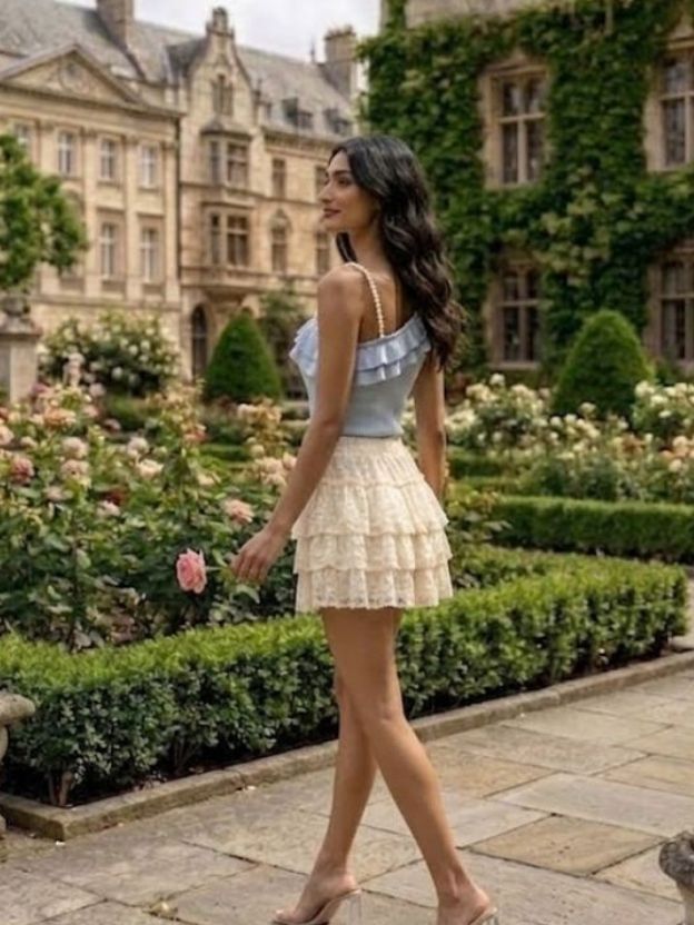 Velvet Charm Ruched Mini Skirt