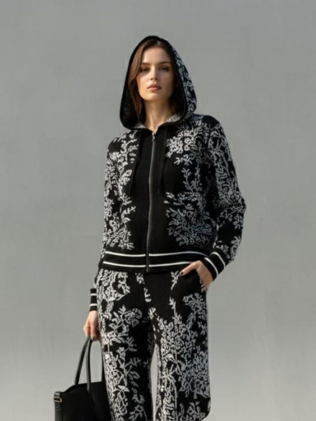 Designer Patterned Lounge Co-Ord