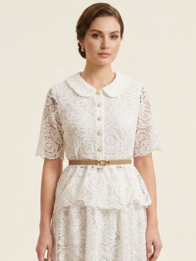 Feminine Fit Skirt & Top Set