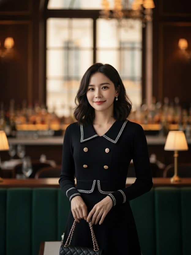 Black Cable Knit Loungewear Set