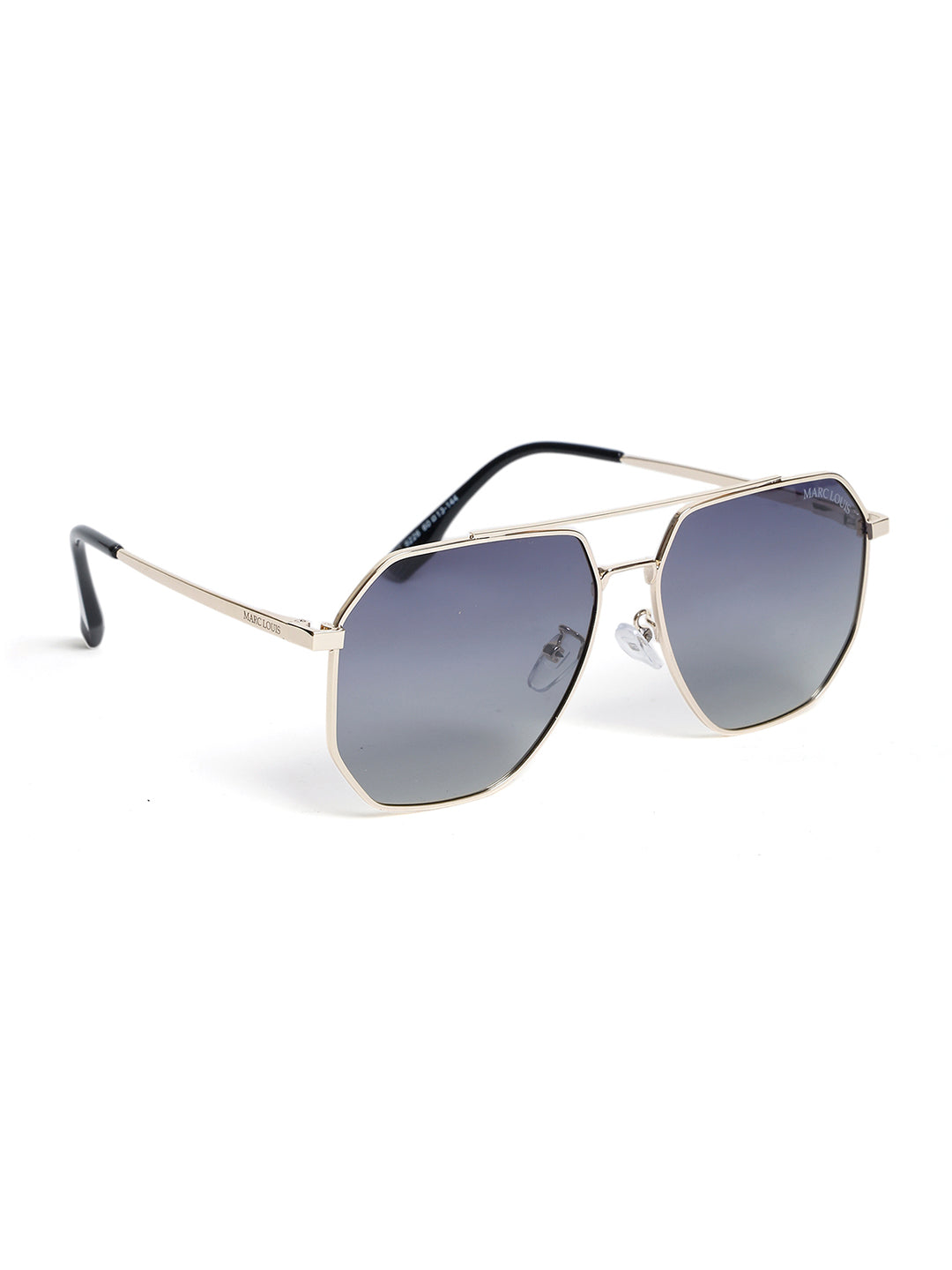 Unisex Square Sunglasses and UV Protected Lens MARC LOUIS 9226 GOLDEN SG