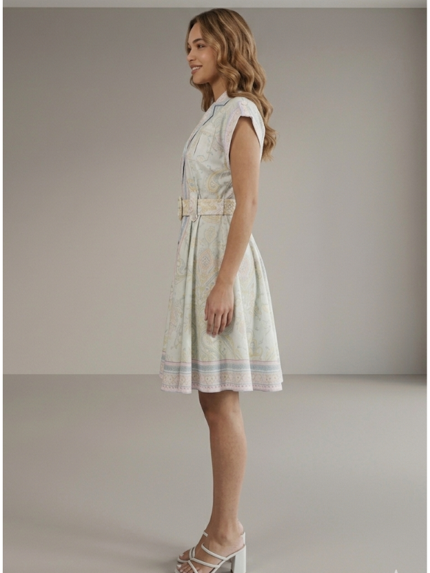 Ethereal Grace Fit & Flare Dress