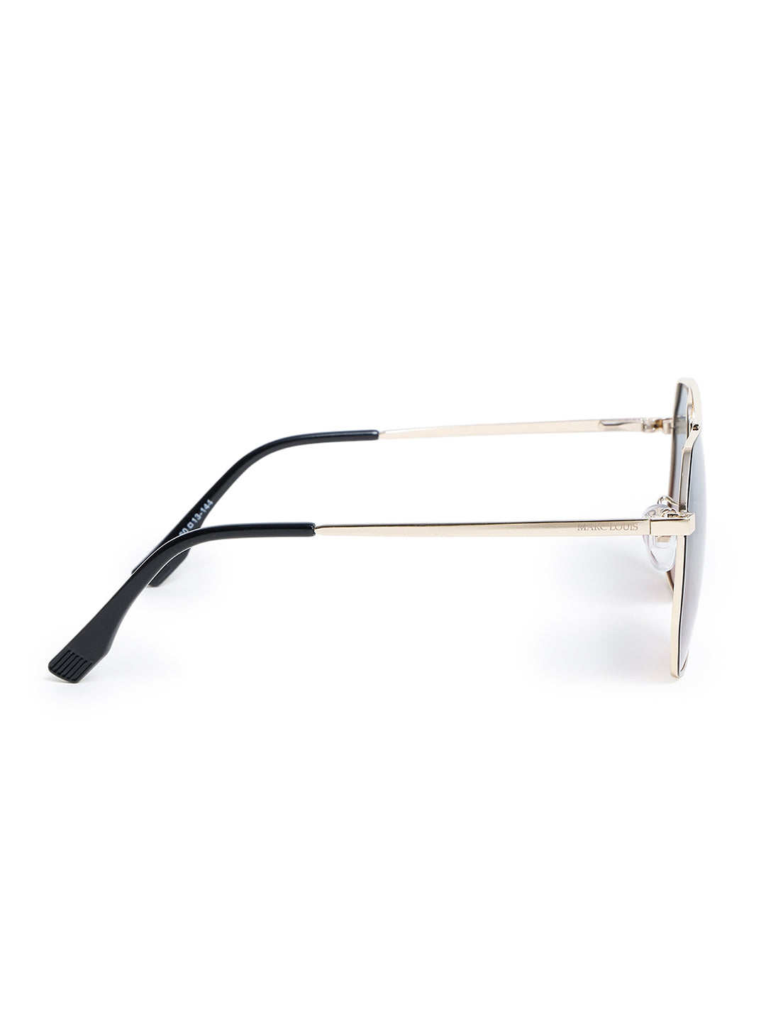 Unisex Square Sunglasses with UV Protected Lens MARC LOUIS 9226 GOLDEN BLACK SG