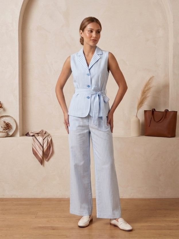 Pinstripe Grace Tailored Co-Ord Set