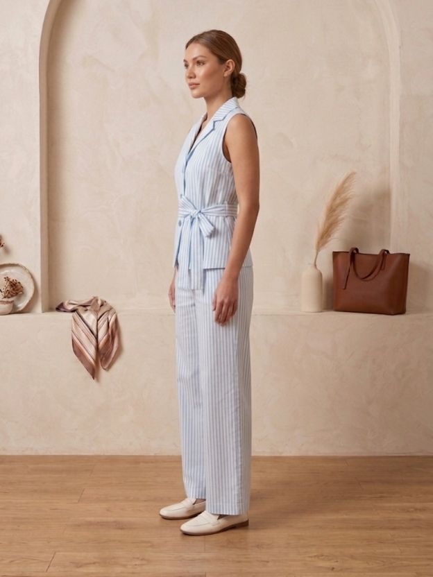 Pinstripe Grace Tailored Co-Ord Set
