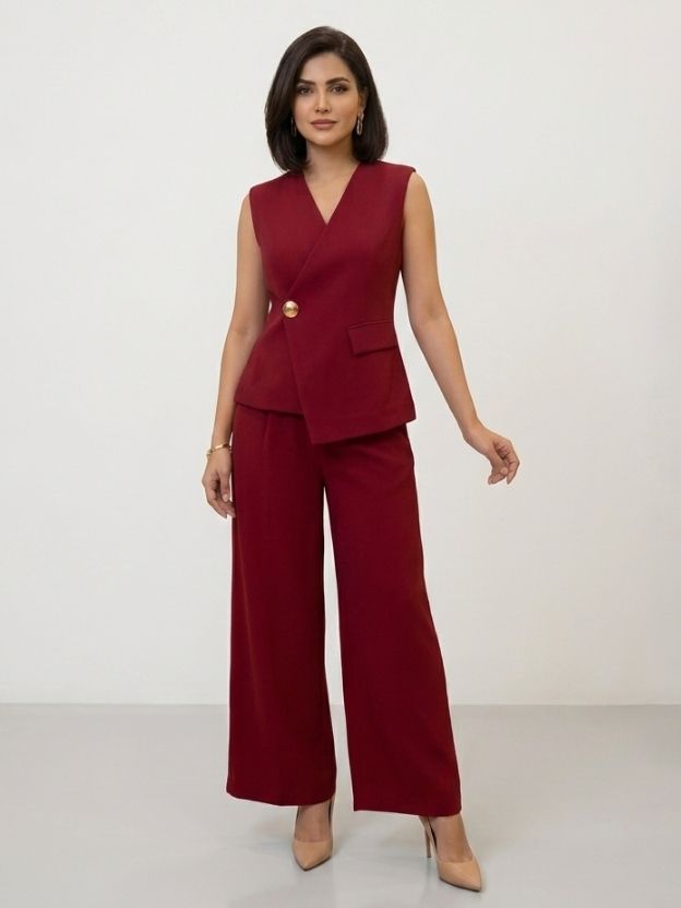 Ruby Royale Power Suit Set