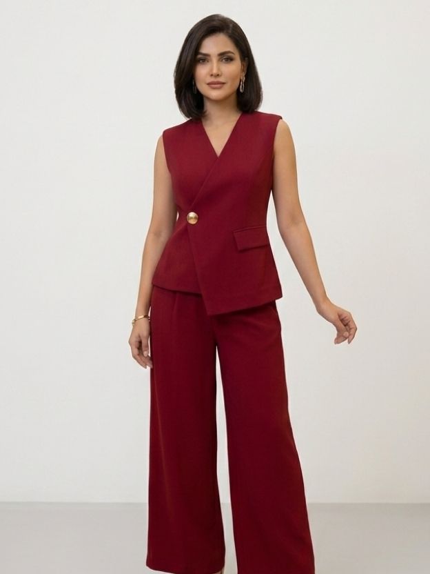 Ruby Royale Power Suit Set