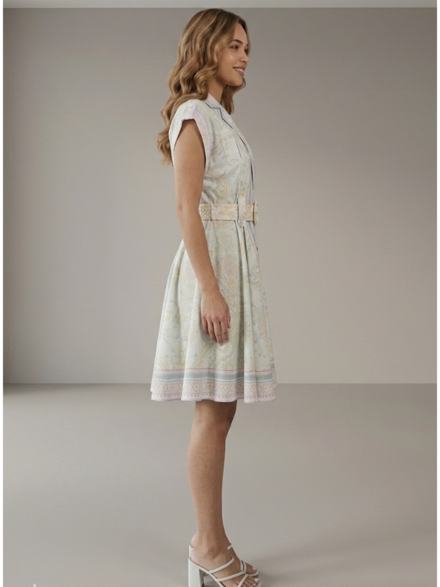 Ethereal Grace Fit & Flare Dress
