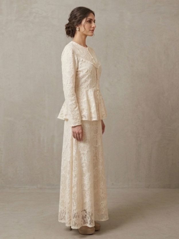 Sophisticated Two-Piece Skirt Set