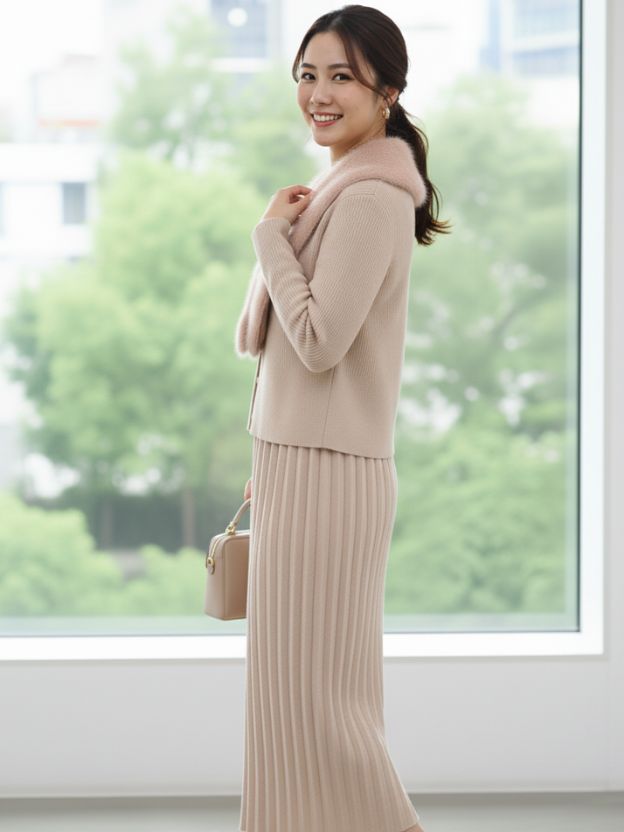 Chic Checks and Classic Black Elegance