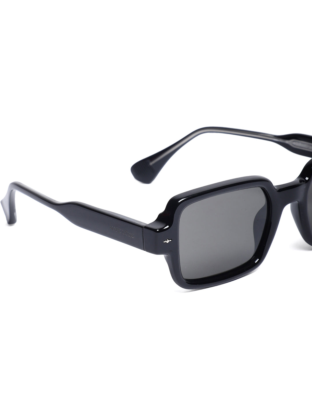 Unisex Square Sunglasses with UV Protected Lens ML 669803 C01 Black SG