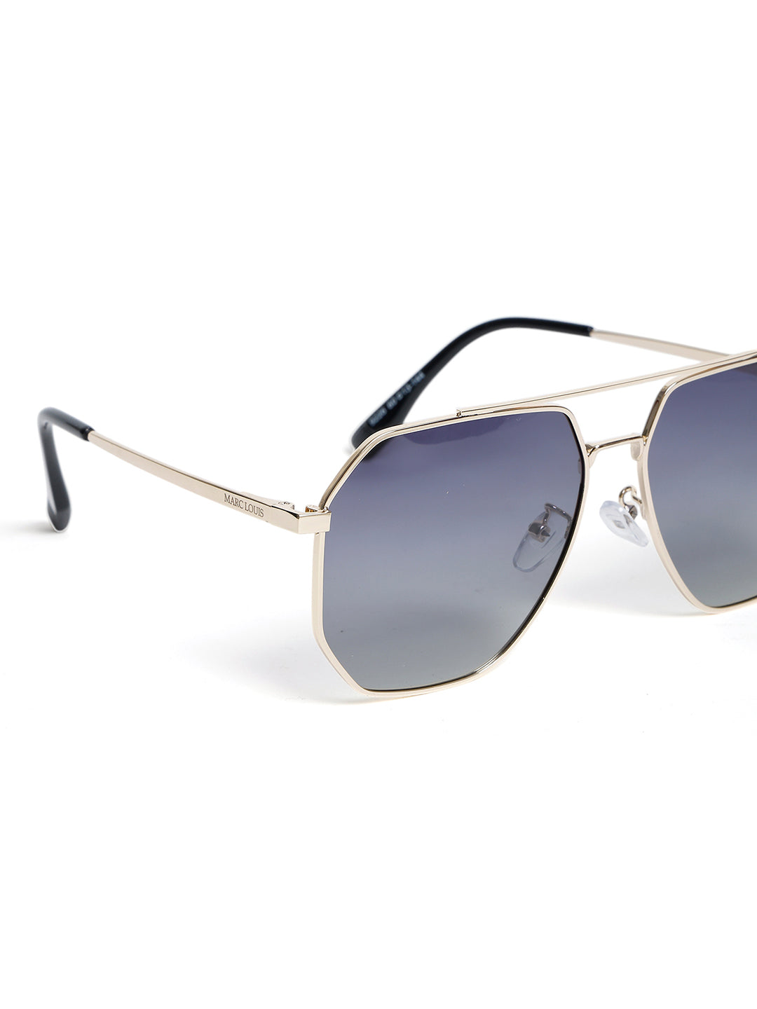 Unisex Square Sunglasses and UV Protected Lens MARC LOUIS 9226 GOLDEN SG