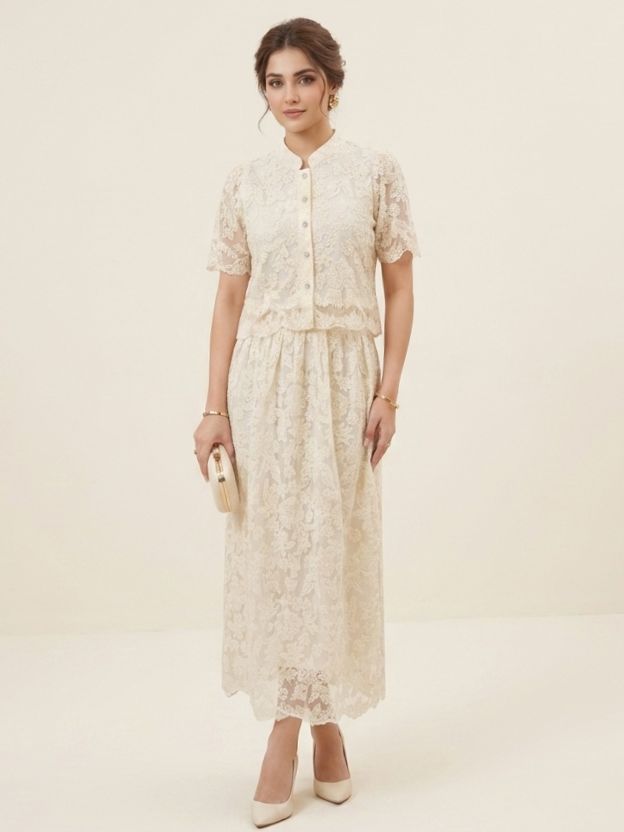 Elegant Skirt Relaxed & Top Skirt-top
