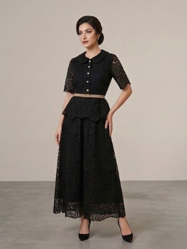 Feminine Fit Skirt & Top Set