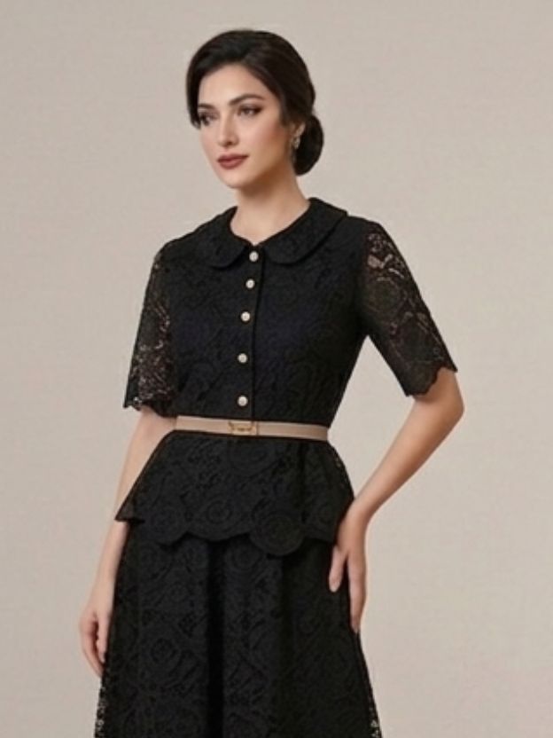 Feminine Fit Skirt & Top Set