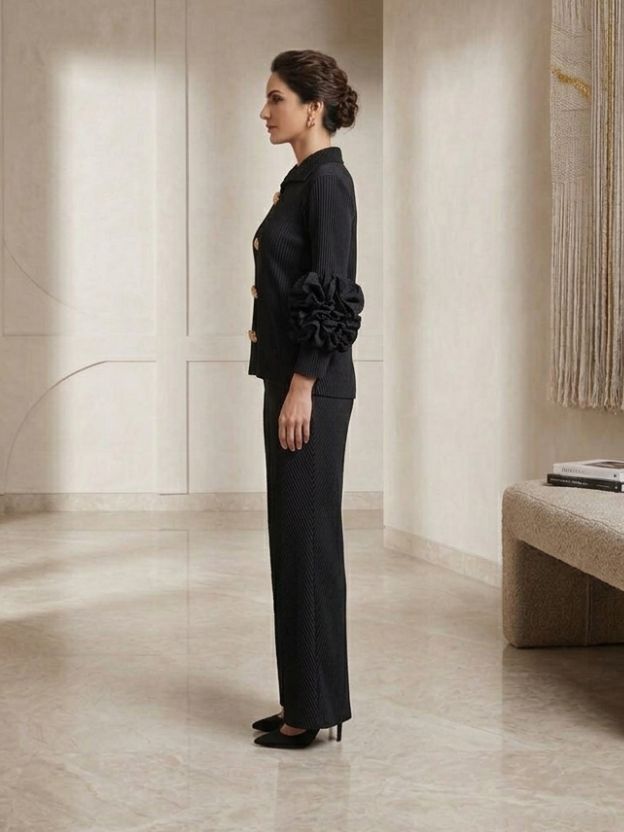 Elegant Textured Co-Ord Set