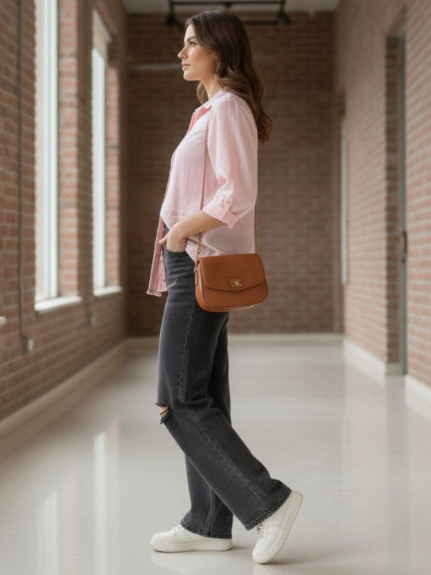 Women’s Embroidered Oversized Shirt
