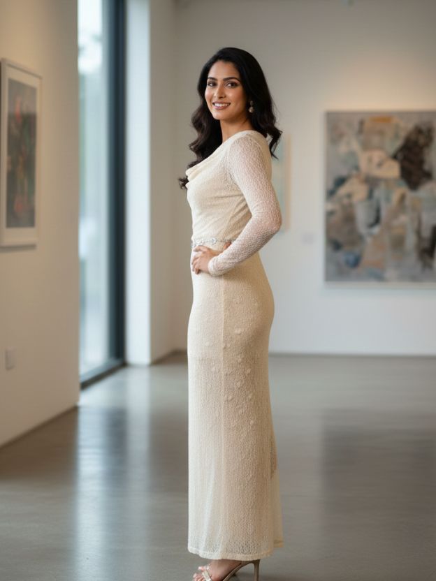Glamorous Evening Party Dress