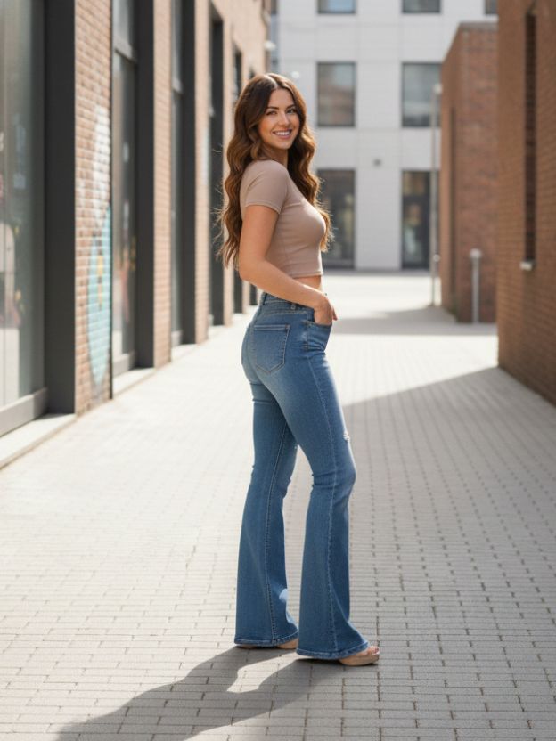 Classic Fitted Crop Tee – Everyday Essential