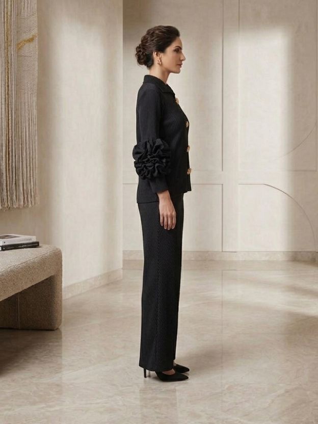 Elegant Textured Co-Ord Set