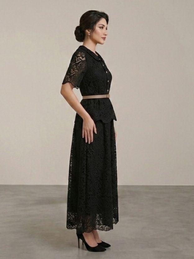 Feminine Fit Skirt & Top Set