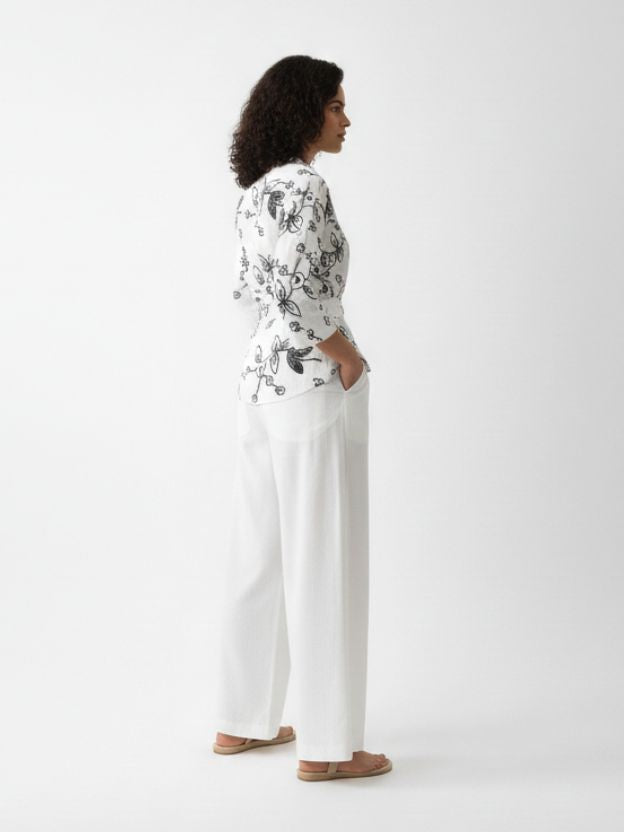 Elegant Printed Co-Ord Set with Tailored Silhouette