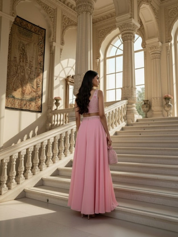 Pastel Pink Coord set