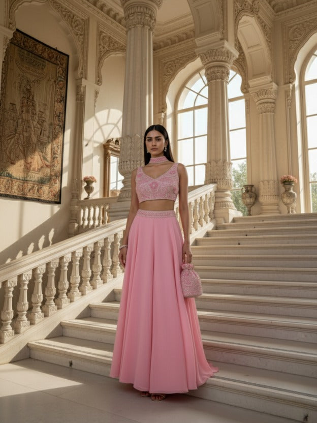 Pastel Pink Coord set