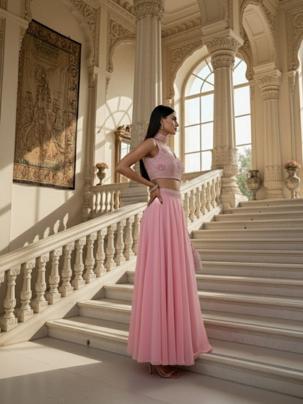 Pastel Pink Coord set