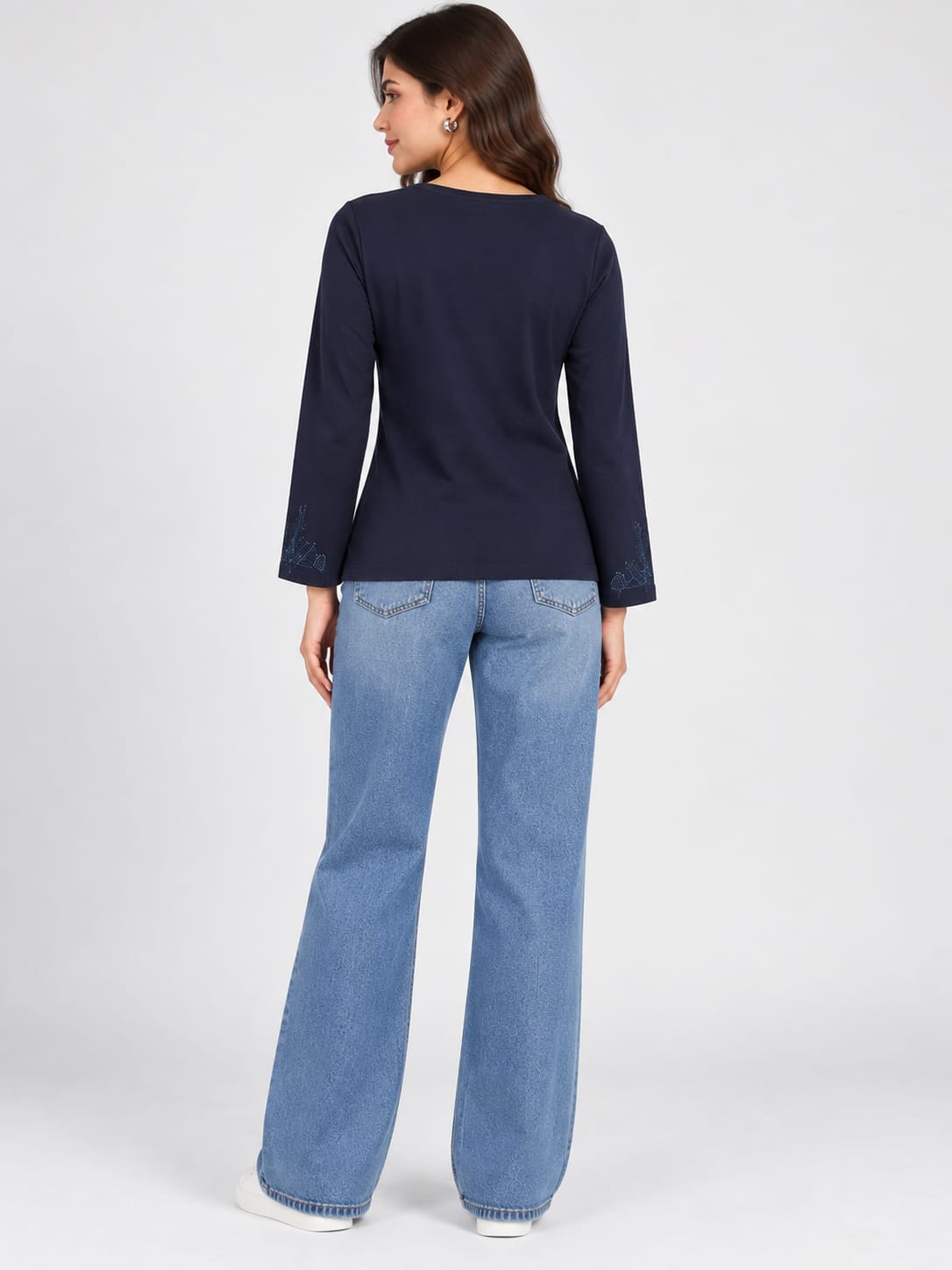 Woman Embroidered Top