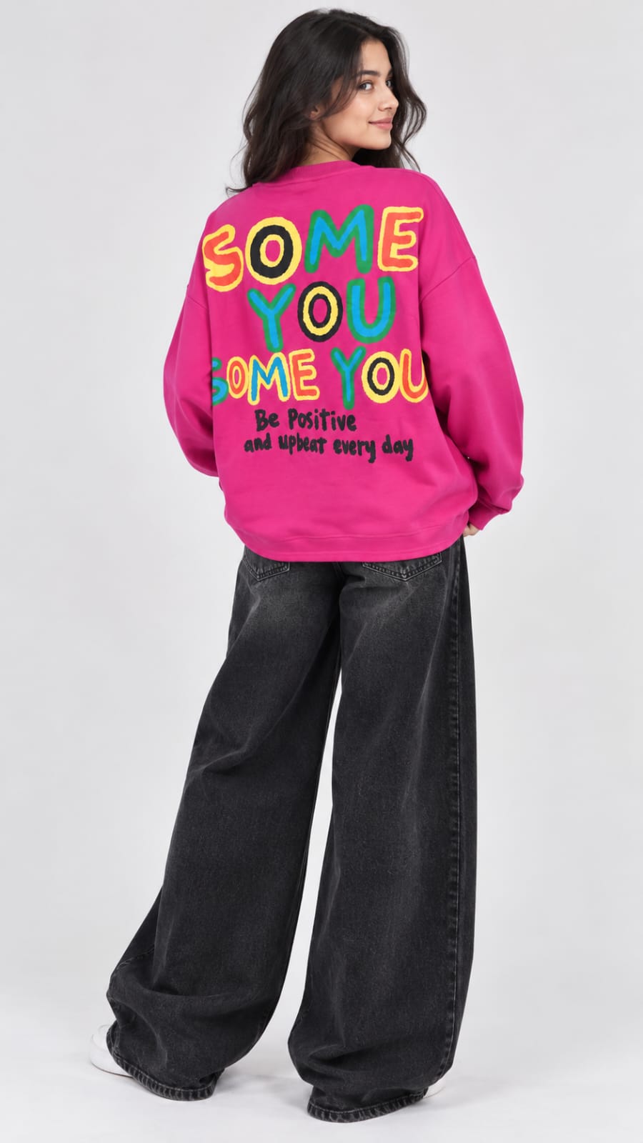 Pink Girl Puppy Sweatshirt