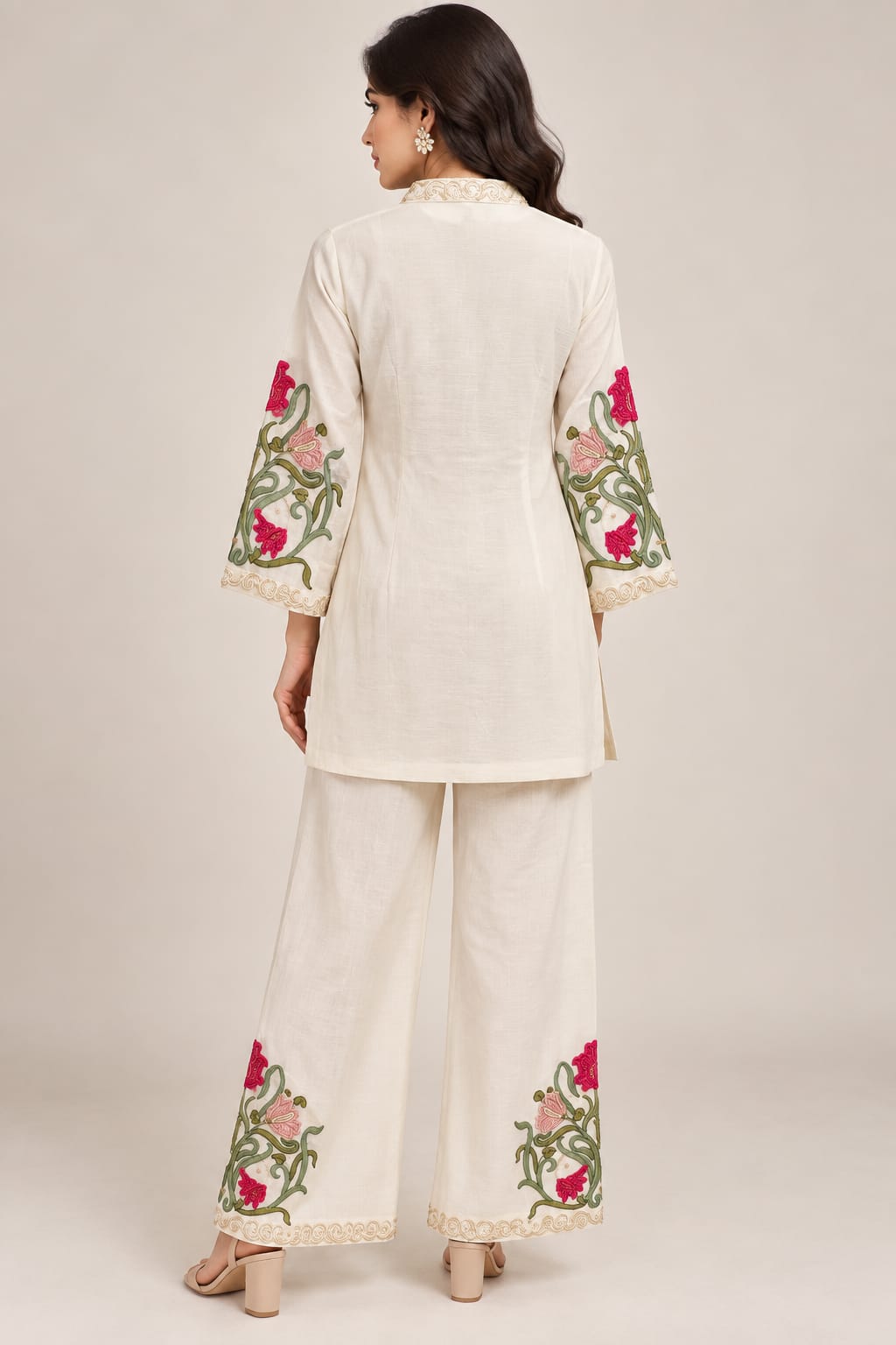Floral Printed Kurta Set