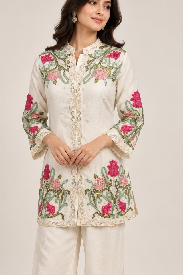 Floral Printed Kurta Set